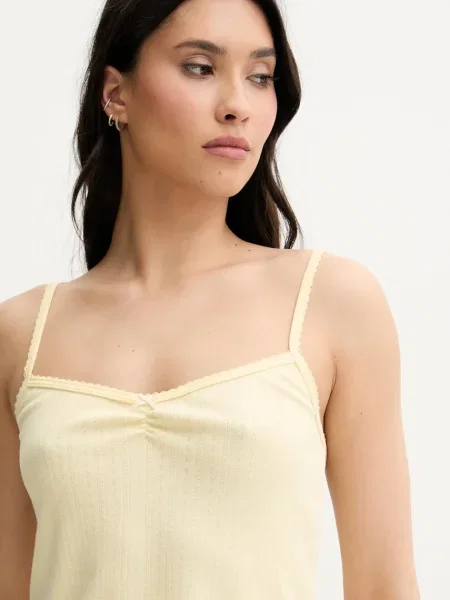 Top Hollister Co. žlutý