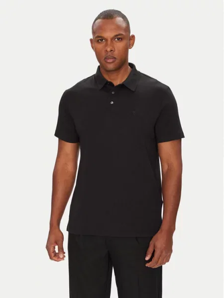 Calvin Klein Polokošile Supima černá