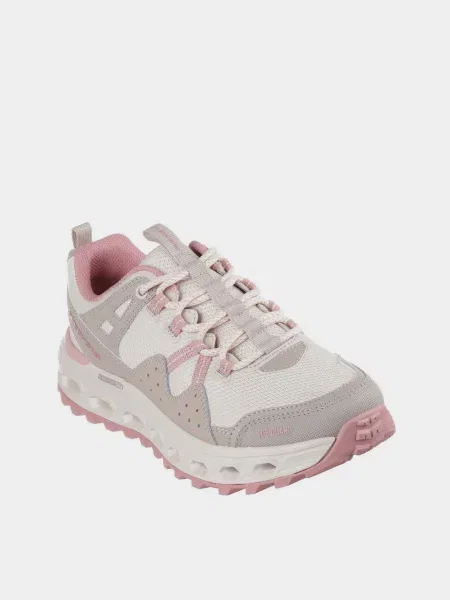 Кросівки повсякденні Skechers GLIDE-STEP AT штучна шкіра/текстиль рожевий