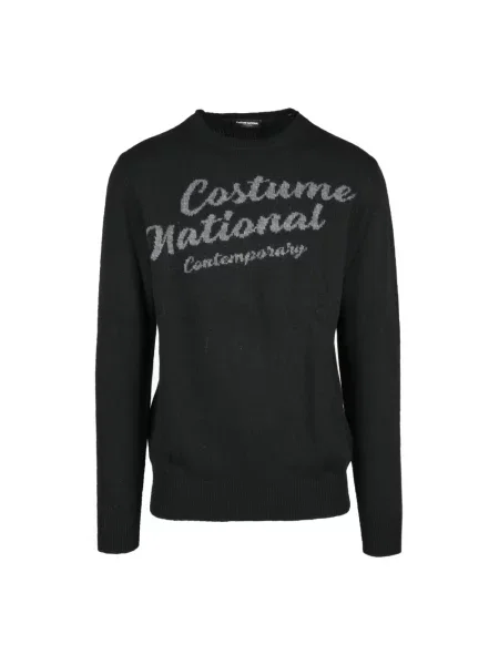 Sweter Costume National z kaszmiru czarny