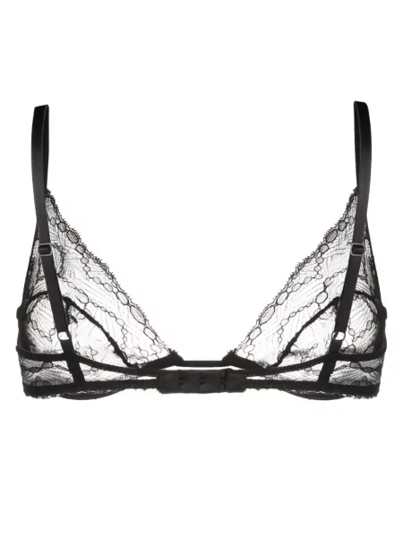 Nėriniuotas liemenėlė Kiki De Montparnasse juoda