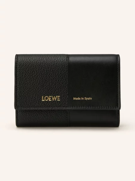 Loewe Peněženka Duet Small Vertical černá