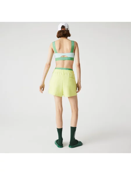 Lacoste купальний топ зелений