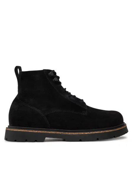Aksamitne sneakersy Birkenstock czarne