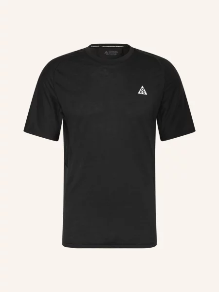 Nike Tričko Acg Solar Chase Z Kombinace Materiálů černá bílé