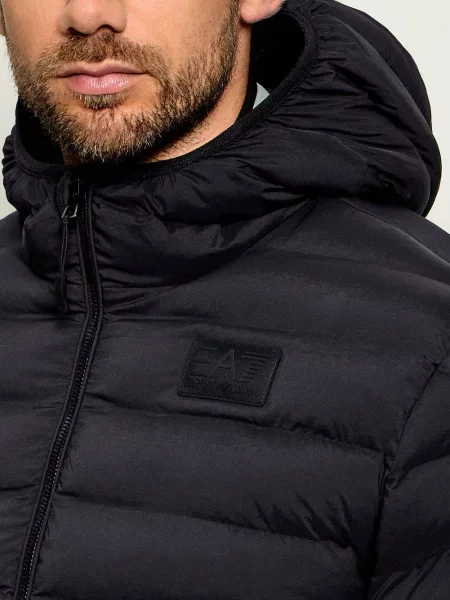 Куртка Ea7 Emporio Armani чорна
