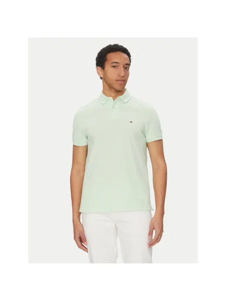 Tommy Hilfiger Pólóing Regular Fit zöld