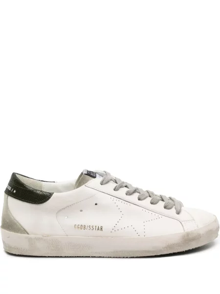 Sneakerși Golden Goose din piele alb