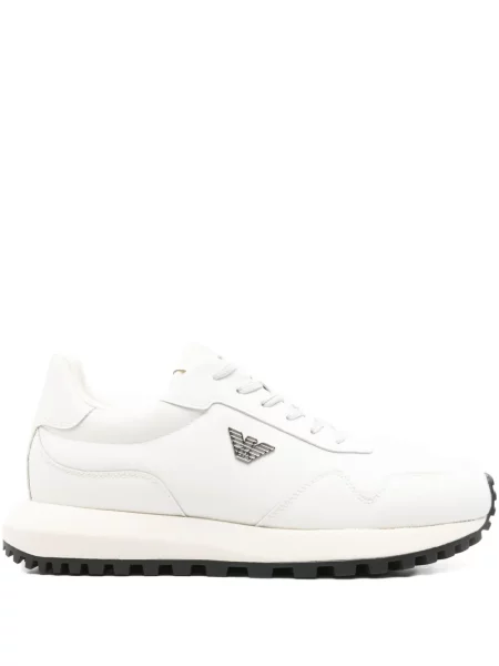 Sneakerși Emporio Armani alb