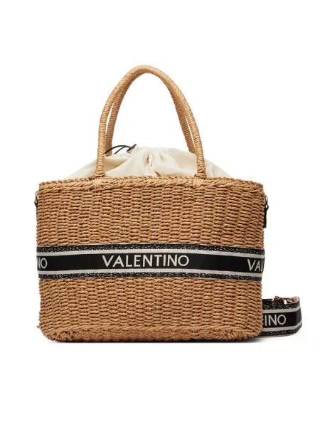 Valentino Torebka Boho Brązowy beżowa