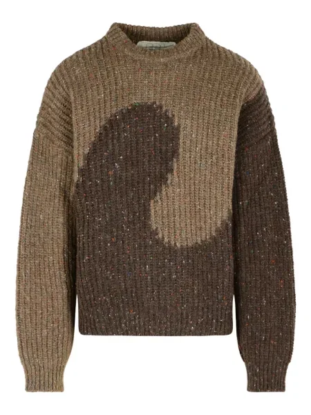 Dlouhý svetr Erl hnědý