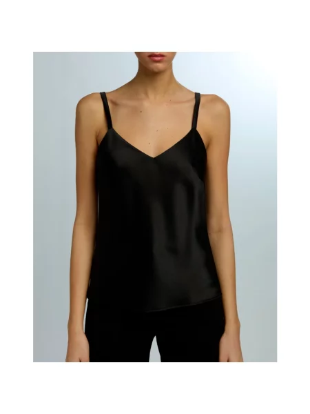 Top Doris S casual czarny