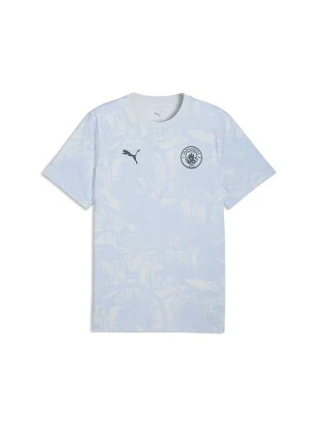 PUMA koszulka Manchester City ftblCulture Printed Akcesoria S niebieski