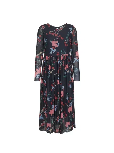 Sukienka midi Nümph do kolan niebieska