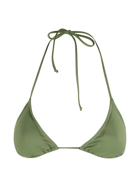 Lniany top Mc2 Saint Barth zielony