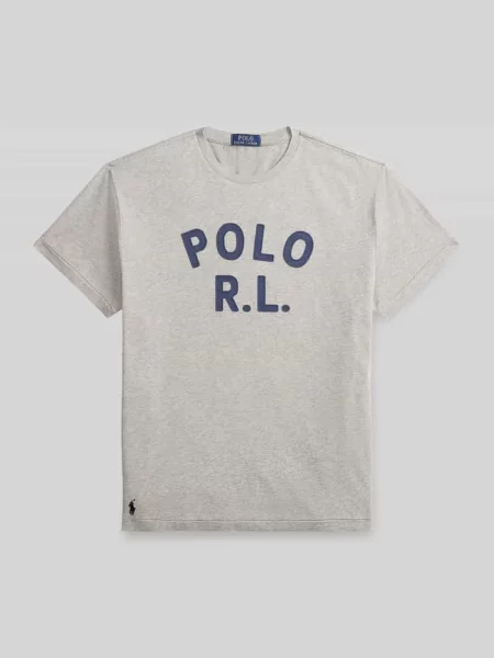 T-shirt o kroju loose fit z czystej bawełny Polo Ralph Lauren