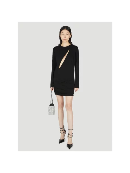 Sukienka mini Versace czarna