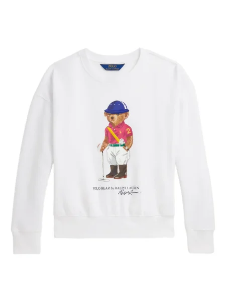 Koszulka polo dziecięca Polo Ralph Lauren biała