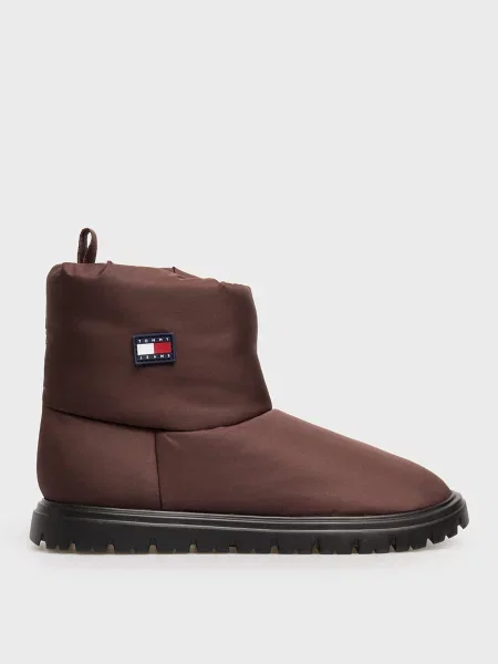 Дутики Tommy Jeans коричневые