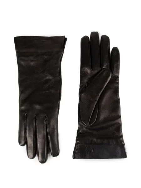 Mănuși Ann Demeulemeester din piele negru