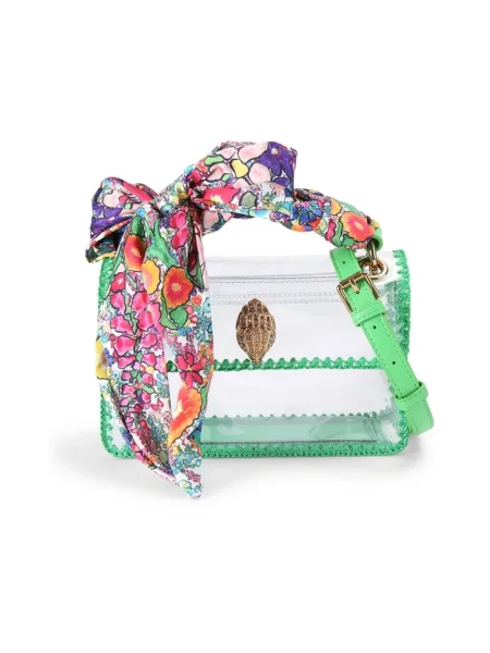 Kurt Geiger London torebka crossbody KENSINGTON zielona
