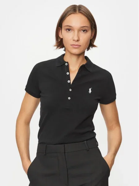 Polo Ralph Lauren Тениска с яка и черен