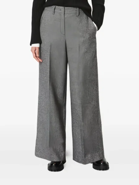 Pantaloni Marc O'polo plisate gri