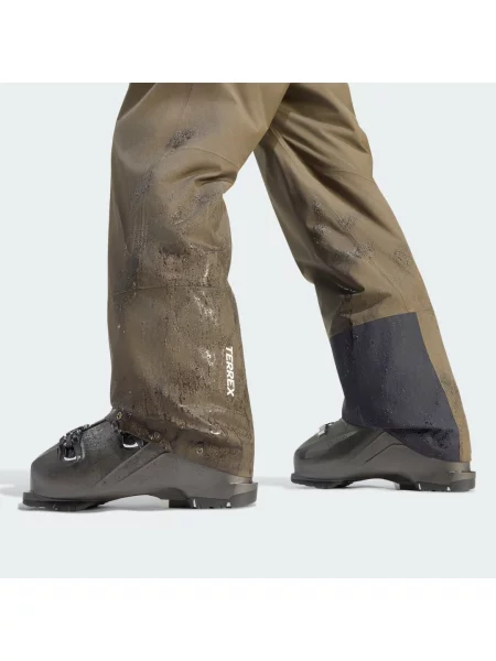Dwuwarstwowe ocieplane spodnie Terrex Multi CLIMAPROOF oliwkowe
