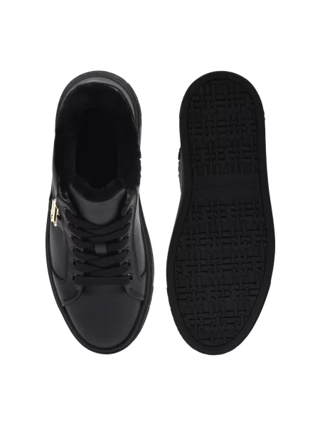 Sneakersy Baldinini skórzane czarne