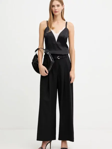 Однотонна блуза Morgan чорна