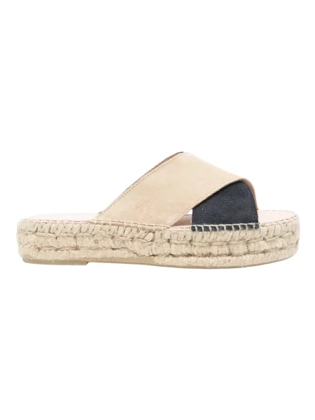Espadryle Manebi beżowe