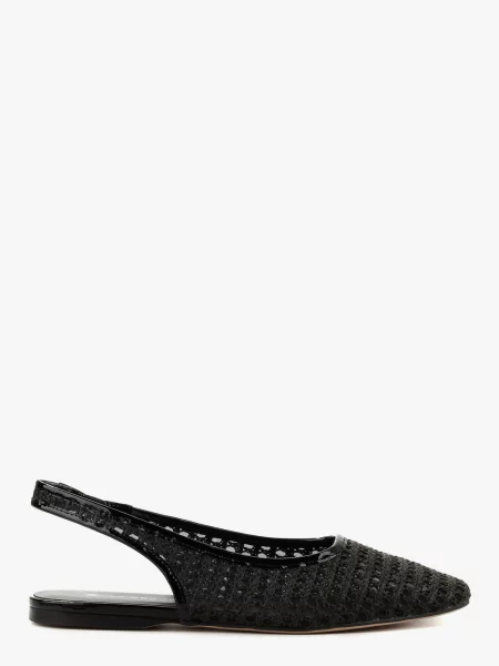 Кожаные лаковые мюли Leberdes черные