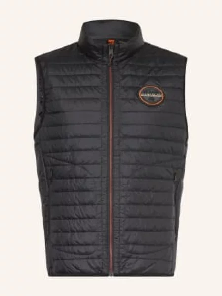 Napapijri Prošívaná Vesta Amiata černá