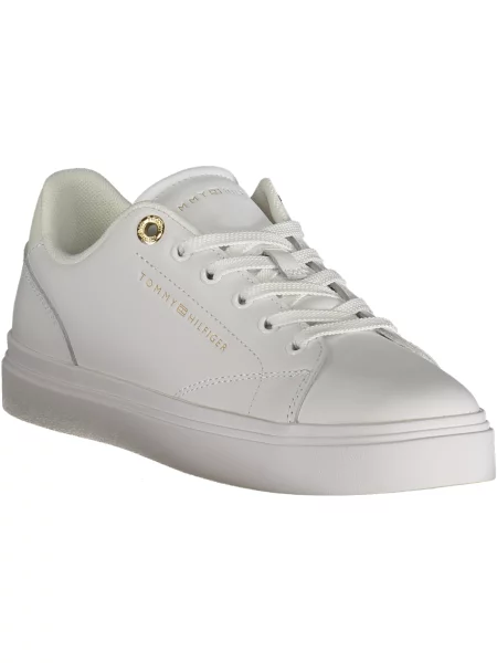 Sneakers Tommy Hilfiger Th Feminine Cupsole Leather alb