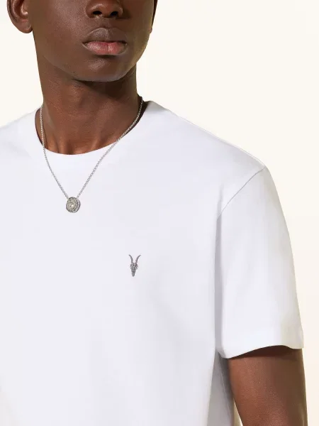 Allsaints Tričko Dexter bílá