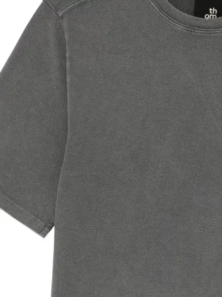 Tricou Thom Krom cu broderie gri
