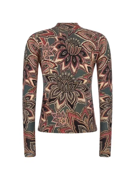 Top Farm Rio cu model floral cu imagine