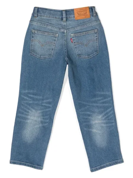Jeansy straight leg dziecięce Levi's niebieskie