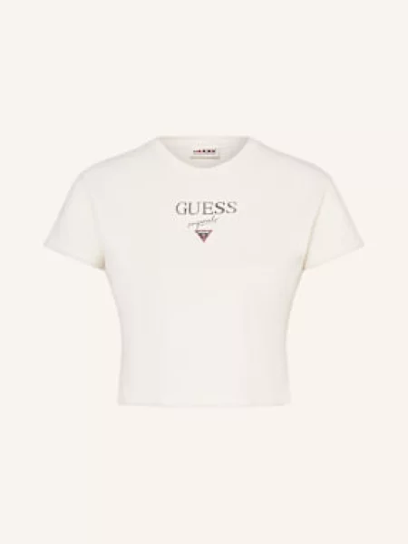 T-shirt Guess Originals Vintage Baker Baby Tee Sandy Shore Multi S beżowa