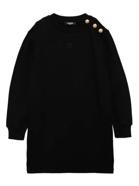 Sukienka dziecięca Balmain czarna