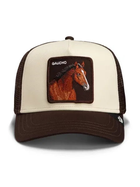 Goorin Bros шапка с козирка Gaucho Trucker бежово