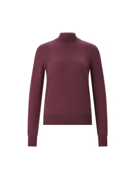 Sweter z golfem Etro wełniany czerwony
