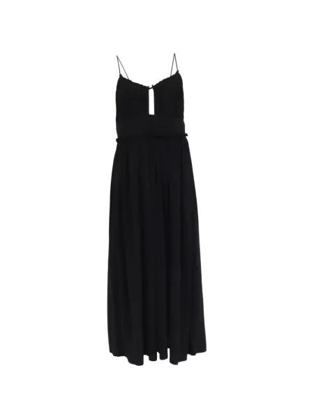 Rochie midi Ulla Johnson până la genunchi de costum negru