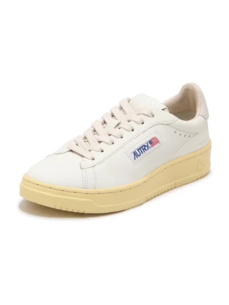 Sneakersy Autry skórzane białe