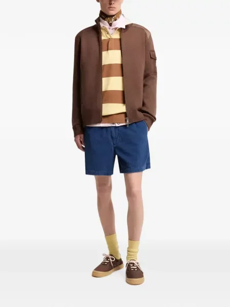 Cardigan Moncler cu autograf maro