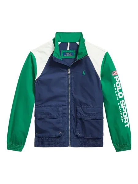 Dětska bunda Polo Ralph Lauren modrá
