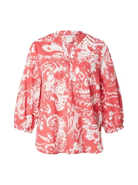 ZABAIONE Bluză portocaliu somon alb