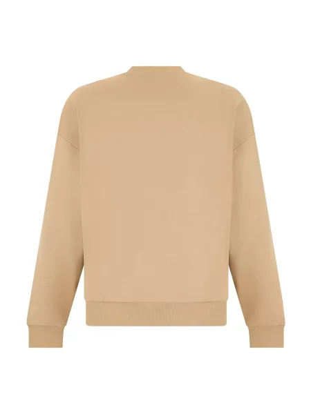 Bluza sportowa Boss z logo beżowa
