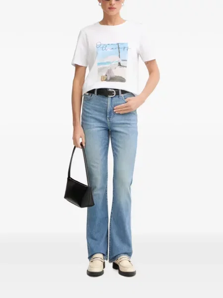 Tricou Marc Aurel cu imagine alb
