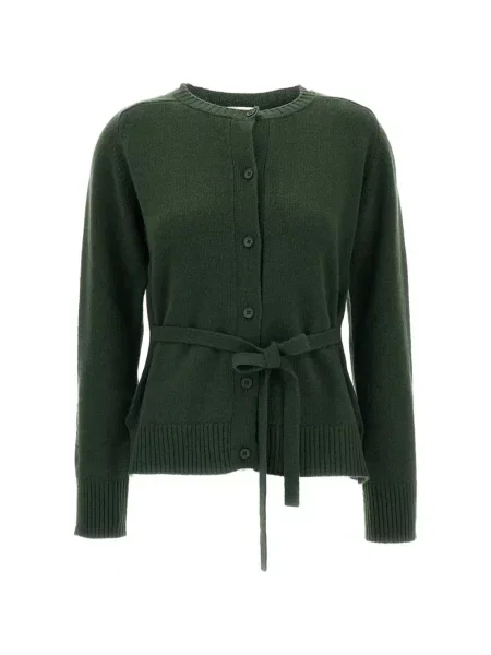 Cu centură cardigan P.a.r.o.s.h. de lână verde